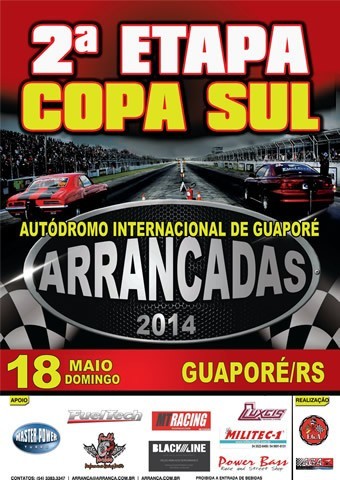 2ª Etapa Copa Sul / 2014