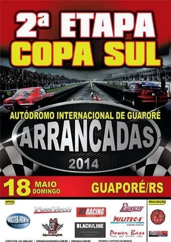 2ª Etapa Copa Sul / 2014