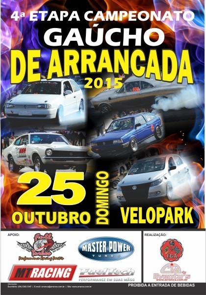 4ª Etapa Campeonato Gaúcho de Arrancada 2015