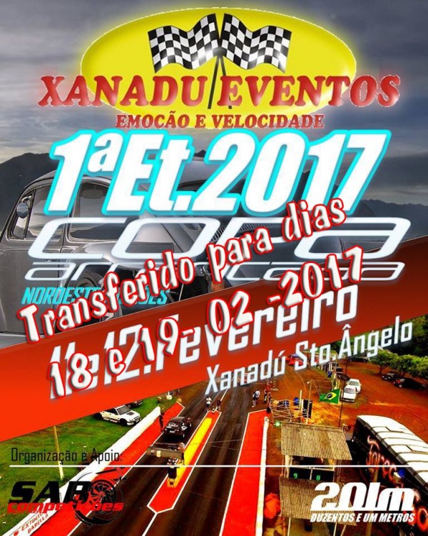 1ª Etapa Copa Noroeste Missões 2017