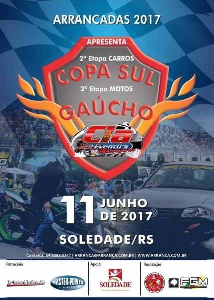 2ª Etapa Copa Sul e 2ª Etapa Gaúcho de Motos 201m