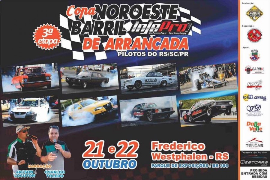 3ª Etapa Copa Noroeste Barril Injepro 2017