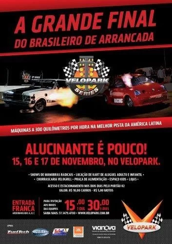 Final Campeonato Brasileiro de Arrancadas e Velopark Series 2013