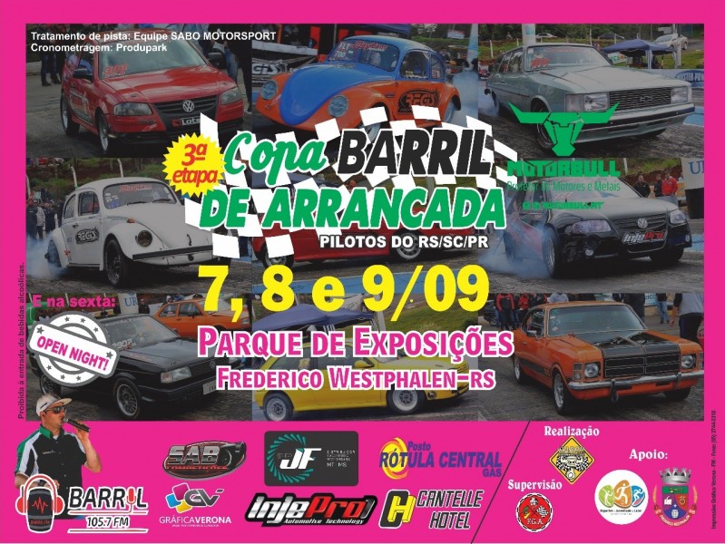 3ª Etapa Copa Noroeste Barril Motorbull 2018