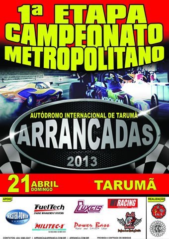1ª Etapa Campeonato Metropolitano de Arrancadas 2013
