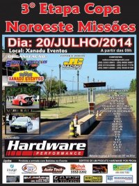 3ª Etapa Copa Noroeste Missões de Arrancada 2014