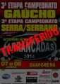 3ª Etapa Campeonato Gaúcho Serra e Serrano 2014