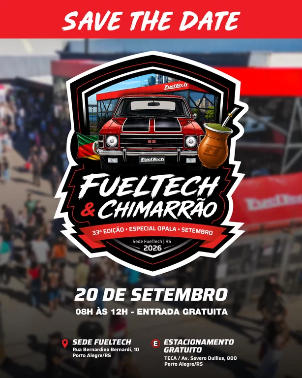 FuelTech & Chimarrão - Especial Opala ocorre neste domingo (20/09)