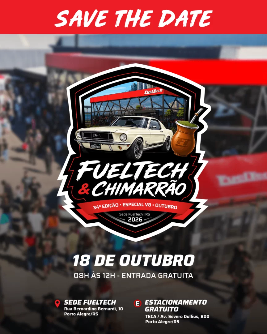 FuelTech & Chimarrão reunirá cerca de 90 veículos equipados com motor V8